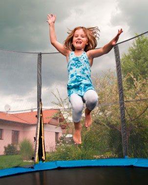 Square Trampolines